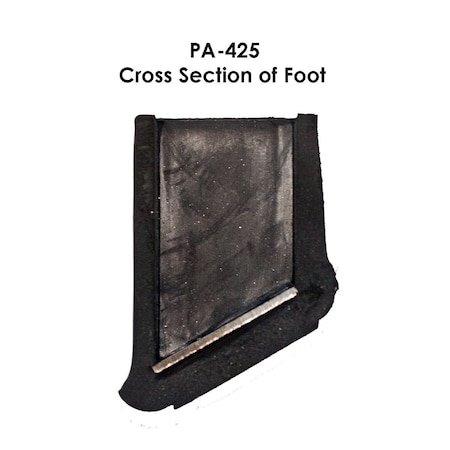 Stromberg Carlson Replacement Rubber Feet, Angle Cut for Aluminum Platform Step PA-425